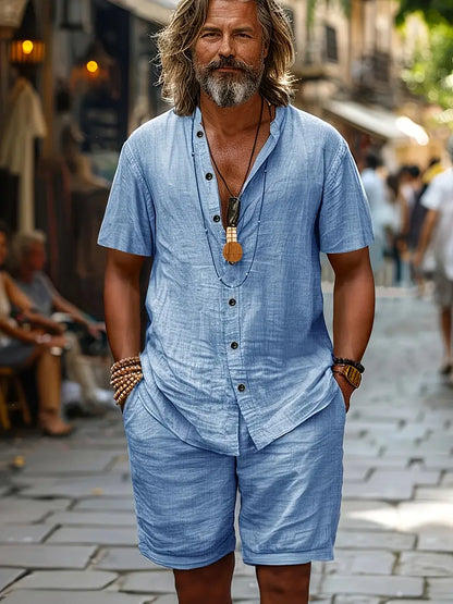 [COMPRA 1 Y LLEVATE 2] - La Costa | Conjunto Doble – Elegancia con Corte Relajado y Tejido Premium